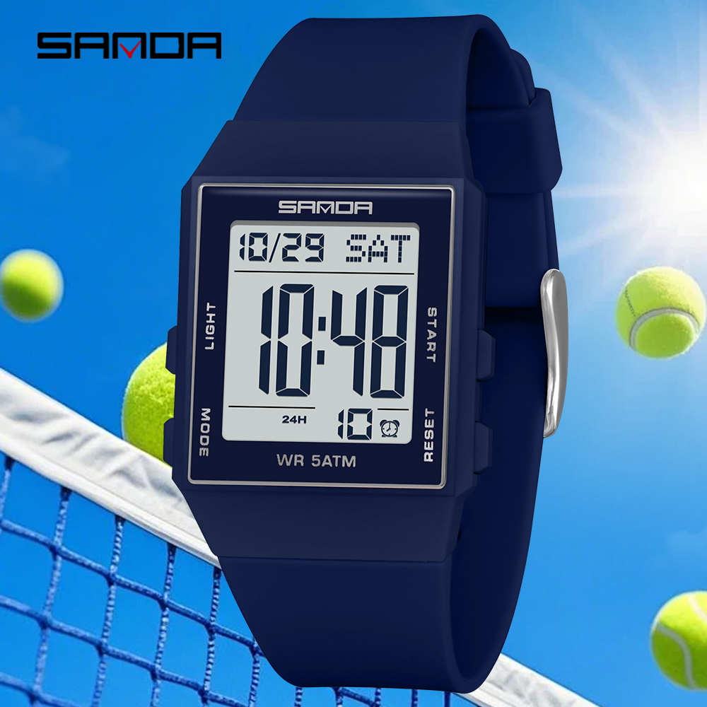 Luxury Watch Store - Relojes Digitales Casuales para Estudiantes SANDA,