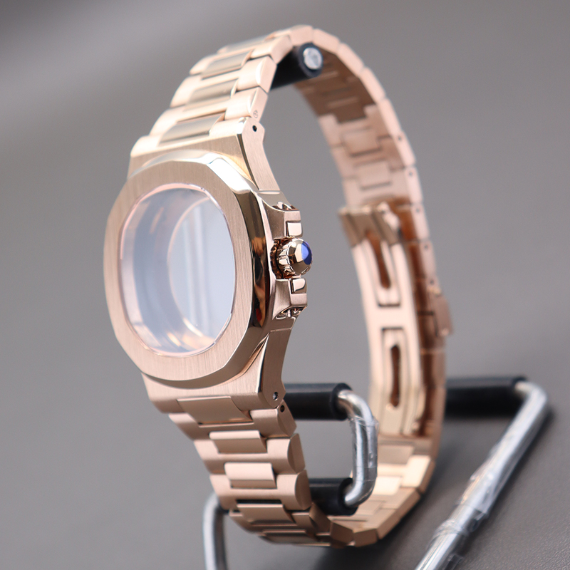 Exhibition Caseback - FENYA oro rosa 40mm NH35 caja