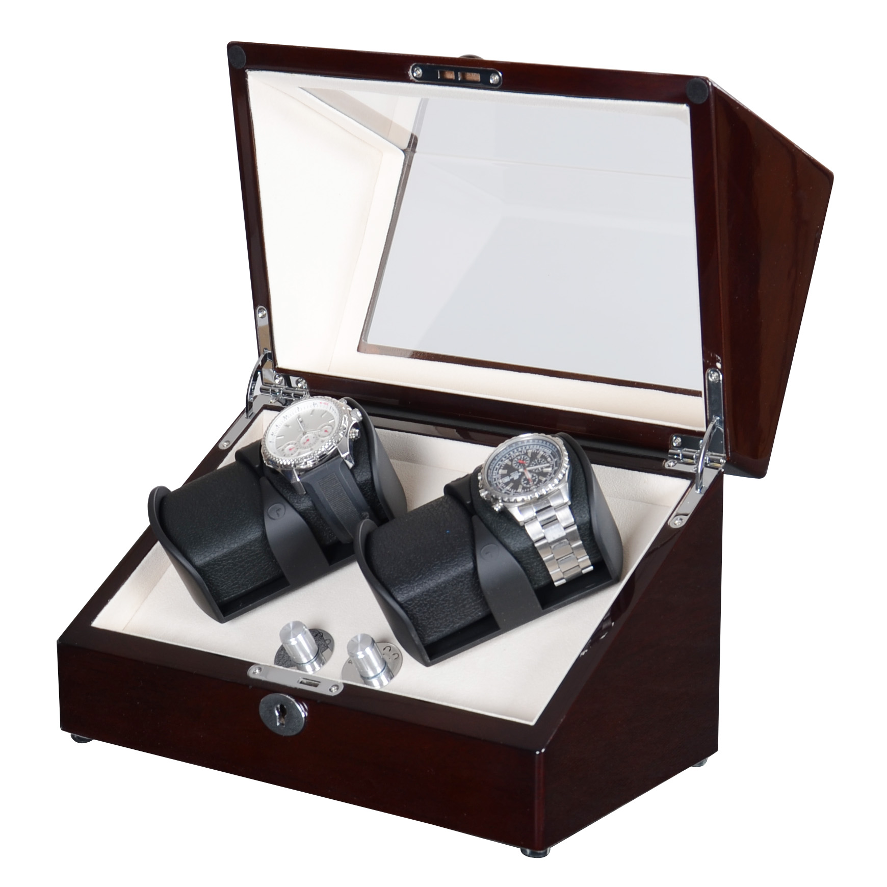 Luxury Watch Winder Box - Bobinadora de relojes de lujo para