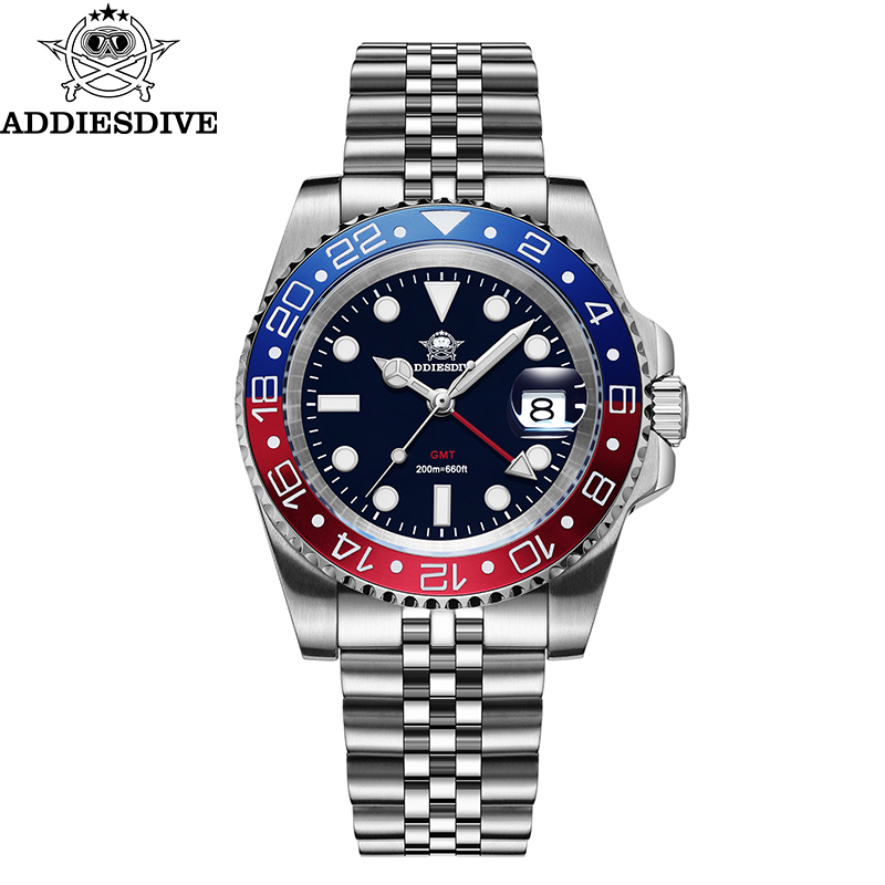 Luxury Watch Longines - Reloj ADDIESDIVE AD2050 para hombre GMT,