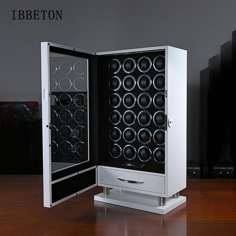 Luxury Watch Winder Box - Caja para Relojes con Rotación Automática