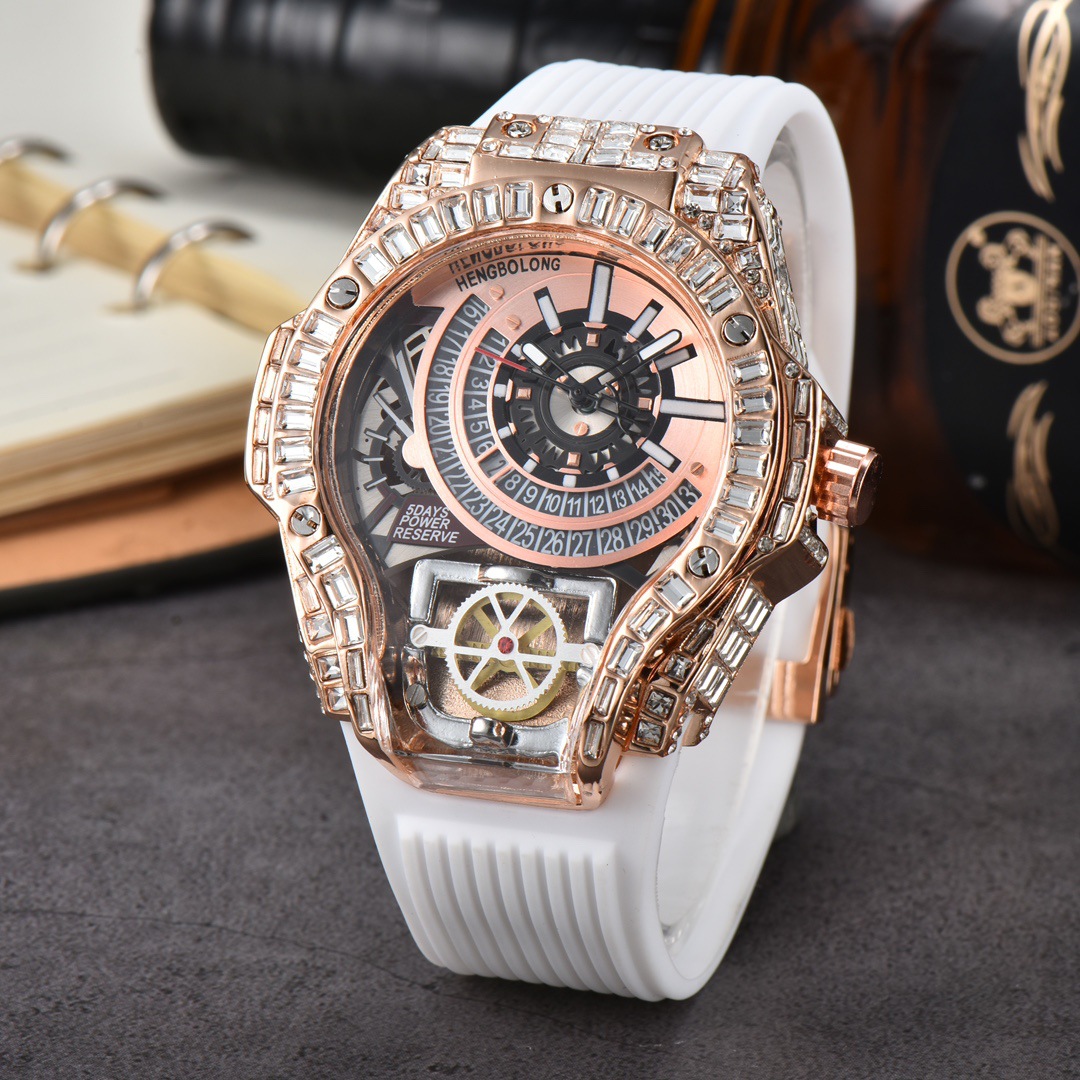 Omega Watch Constellation - Caja completa de diamantes, relojes de