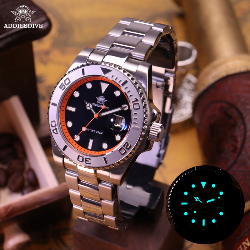 Luxury Watch Longines - Reloj de buceo ADDIESDIVE para hombre,