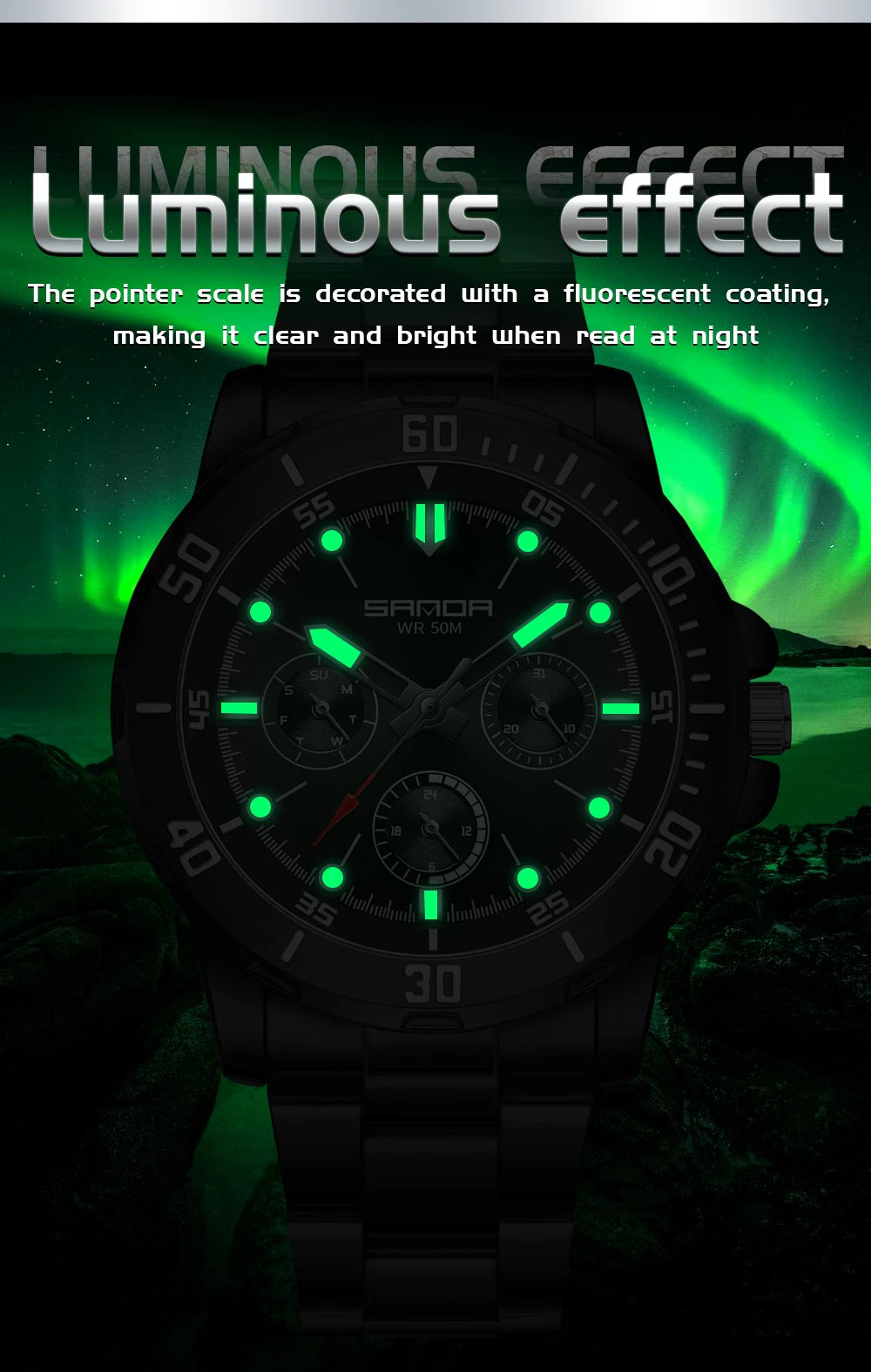 Reloj Electrónico SANDA 3265 3 - Luxury Watch Store reseña y precio