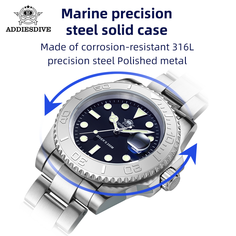 ADDIESIDVE-Reloj de acero inox - Luxury Watch Longines reseña y precio