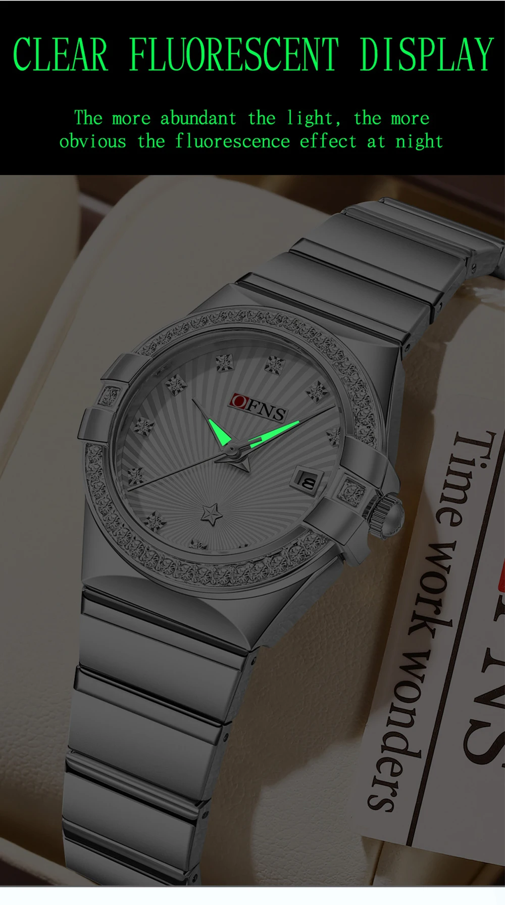 OFNS nuevo 1569 reloj de cuarz - Luxury Watch Store reseña y precio