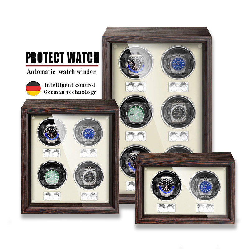Caja enrolladora automática pa - Luxury Watch Winder Box reseña y precio