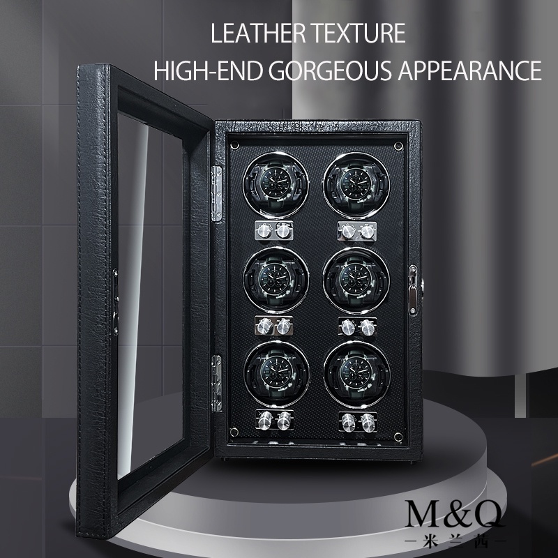 Bobinadora de reloj de madera  - Luxury Watch Winder Box reseña y precio