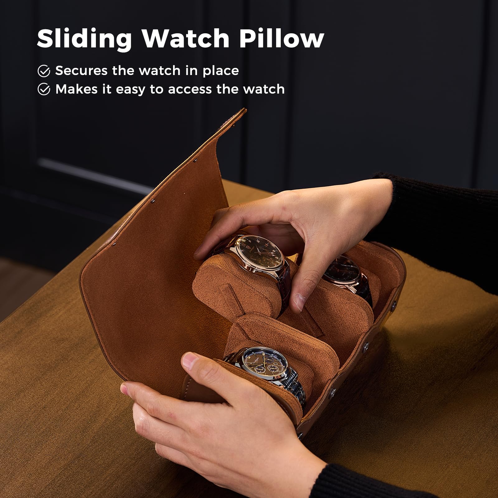 Estuche de Viaje para Relojes  - Luxury Watch Winder Box reseña y precio