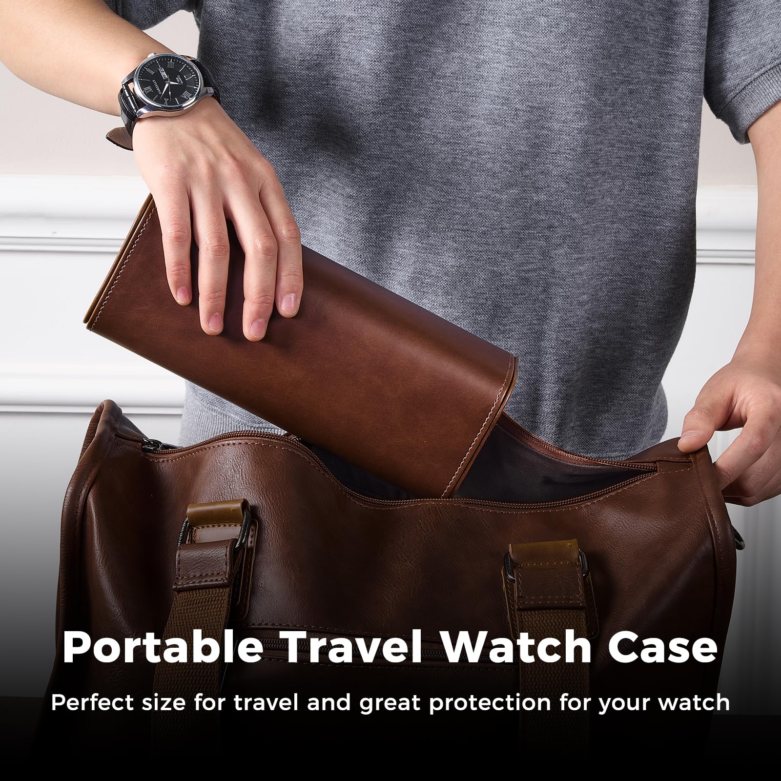 Estuche de Viaje para Relojes  - Luxury Watch Winder Box reseña y precio