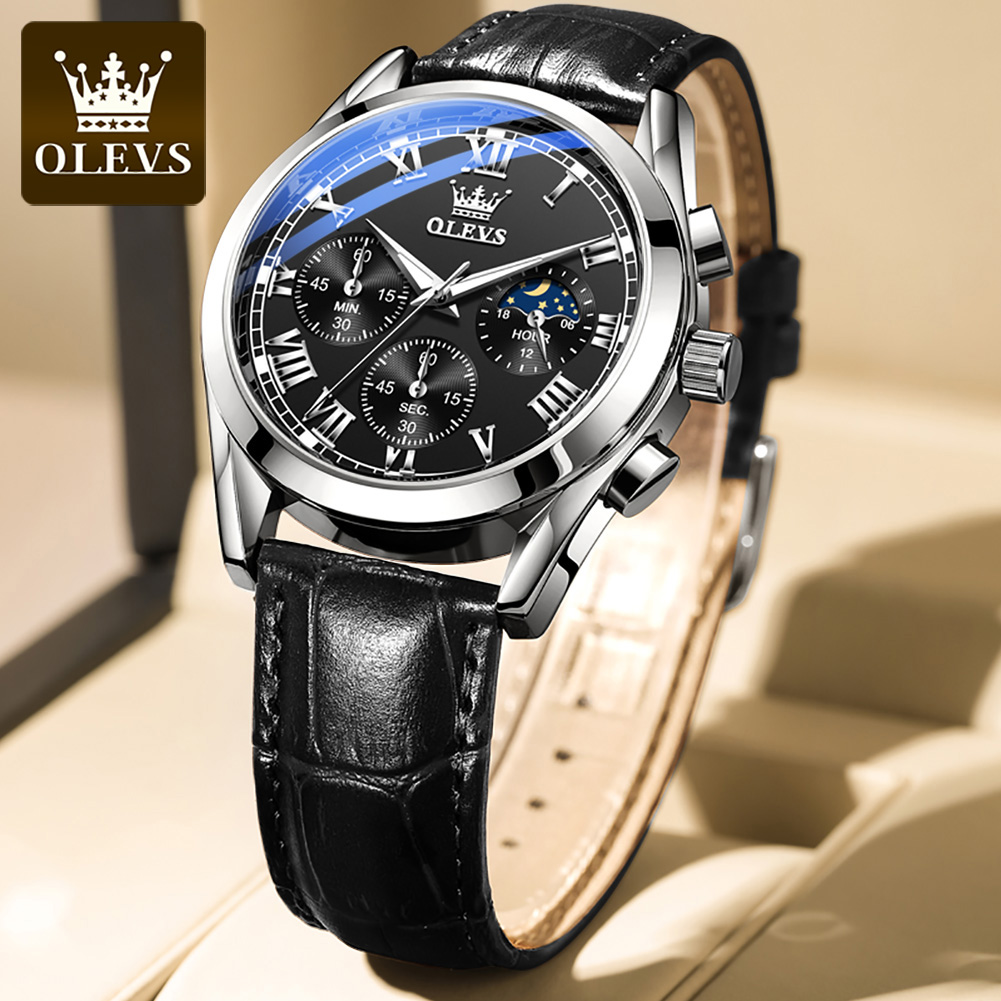 OLEVS 2871 reloj de cuarzo par - Omega Watch Constellation reseña y precio