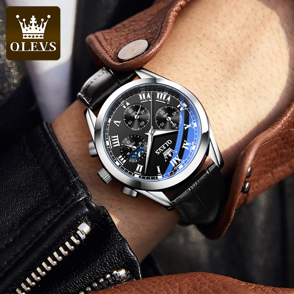OLEVS 2871 reloj de cuarzo par - Omega Watch Constellation reseña y precio