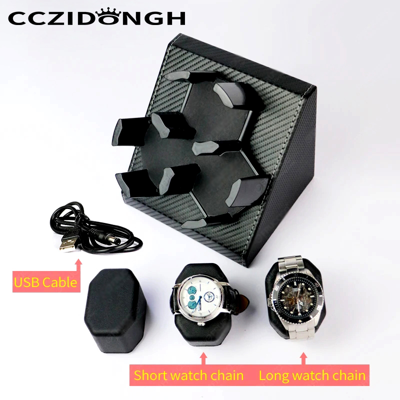 Estuche para Relojes Automátic - Luxury Watch Winder Box reseña y precio