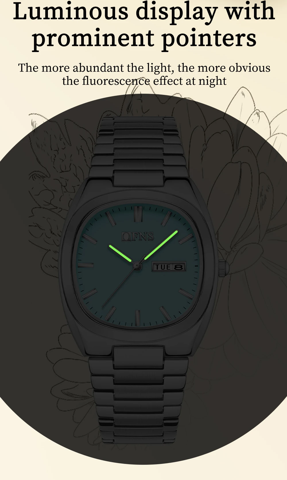OFNS nuevo 1566 reloj de cuarz - Luxury Watch Store reseña y precio