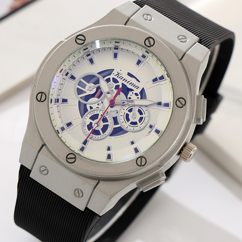 Reloj con correa de silicona d - Luxury Watch Store reseña y precio