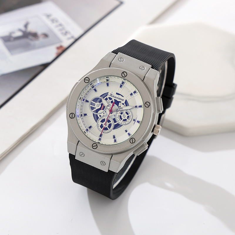 Reloj con correa de silicona d - Luxury Watch Store reseña y precio