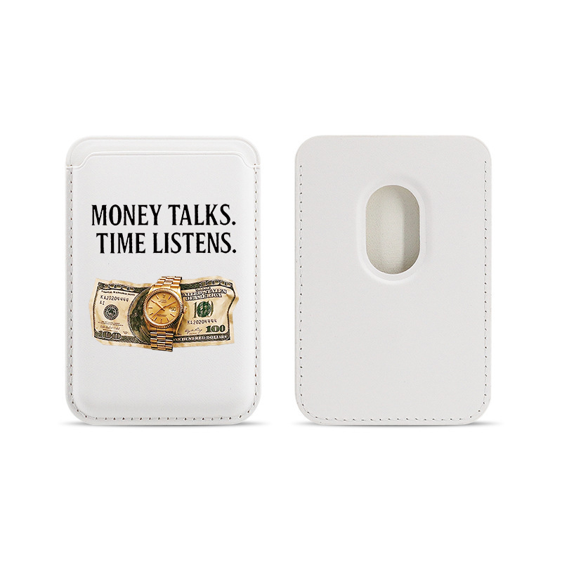 Funda de Piel Blanca Magnética - Luxury Watch Quote reseña y precio