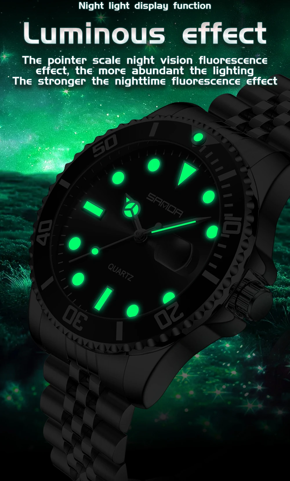 SANDA 1099 reloj de cuarzo de  - Luxury Watch Store reseña y precio