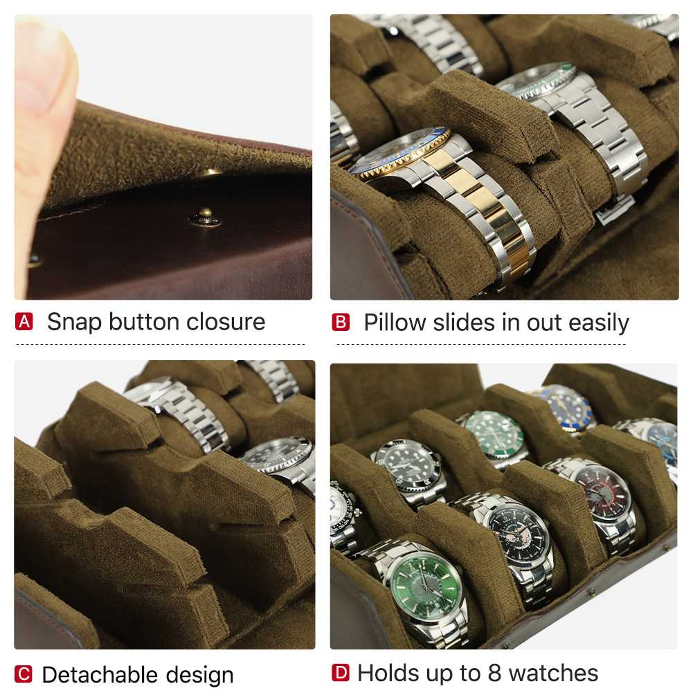 Estuche de Viaje para Relojes  - Luxury Watch Winder Box reseña y precio