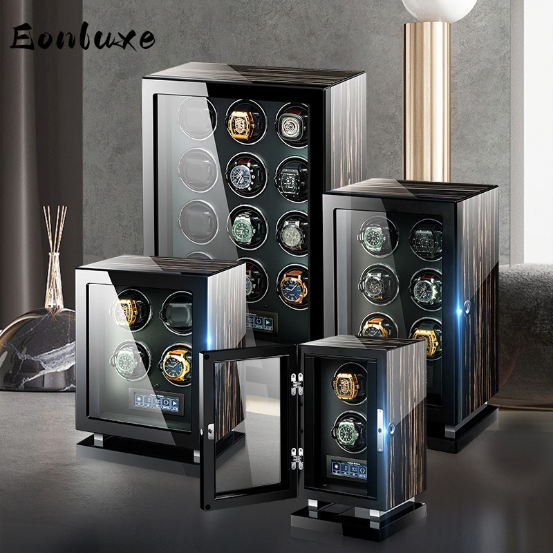 Eonluxe Caja de Carga Automáti - Luxury Watch Winder Box reseña y precio