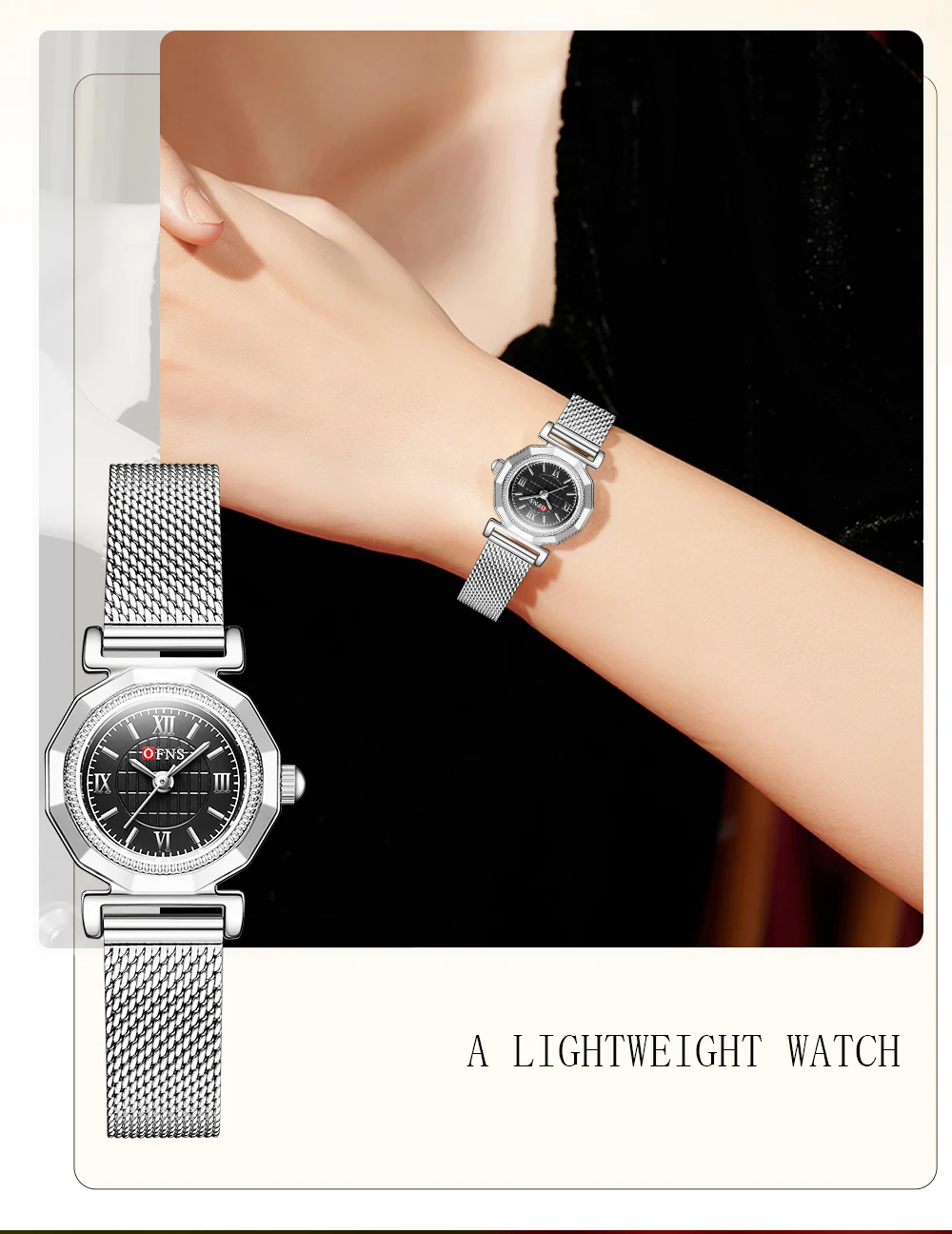 OFNS 1555 Reloj de cuarzo info - Luxury Watch Store reseña y precio
