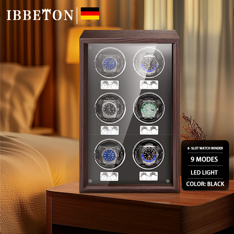 IBBETON Marca de lujo reloj de - Luxury Watch Winder Box reseña y precio